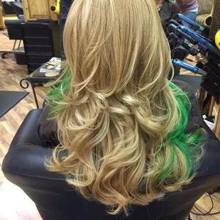 A little spunky flare for St Patricks day!