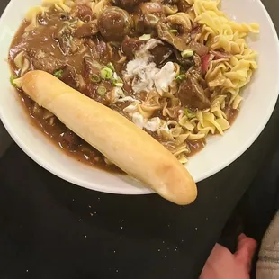Beef Stroganoff