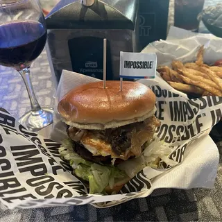 Double Impossible Burger**