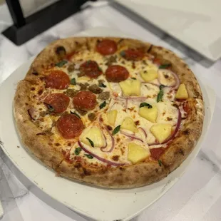 Half Razorback and Hawaiian --- Better than it LOOKS ;)