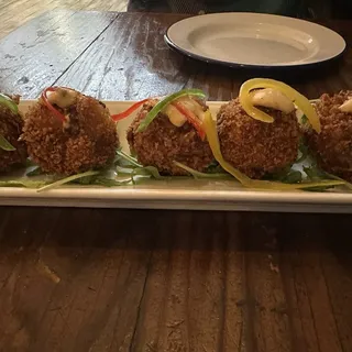 Salmon Crab Balls