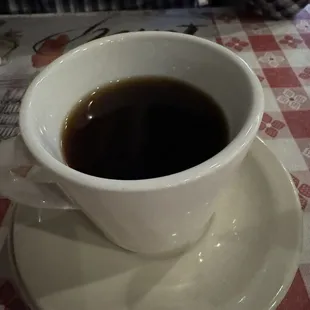 Regular coffee