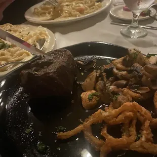 The queen cut steak my kid had another marvelous piece of crap