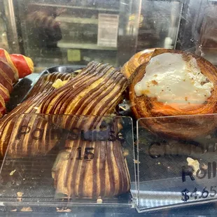 Display of pastries