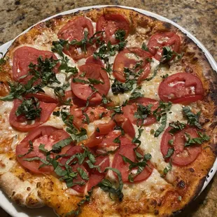 pizza, food