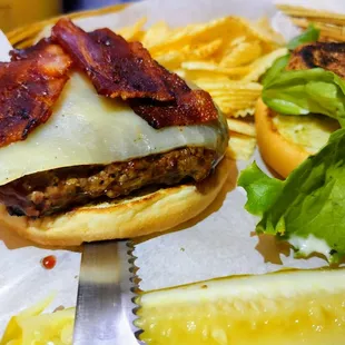 The Revor Burger - most excellent!!!!!
