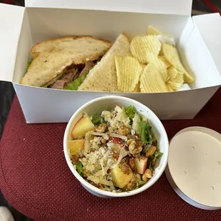 Box lunches catered by Stella&apos;s was absolutely amazing