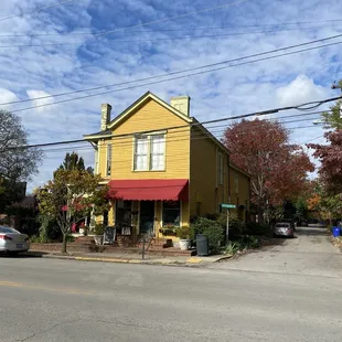 Front view of the restaurant