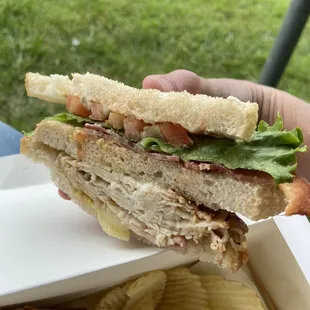 J Street Club Sandwich