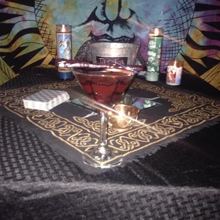 Yummy drink during Halloween event!