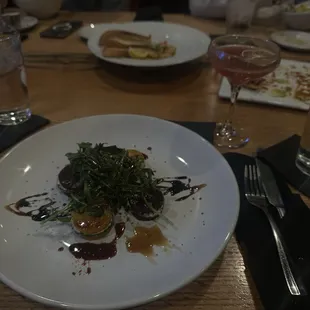 Salad with goat cheese