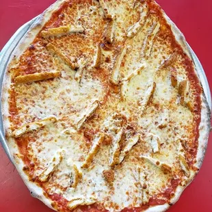 Breaded chicken cutlet parm