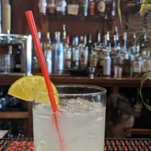 Pineapple mojito. Amazing!!