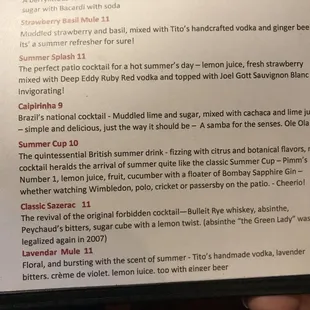 Rare cocktail   It was interesting but wouldn't order again