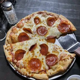 Pepperoni pizza (small)