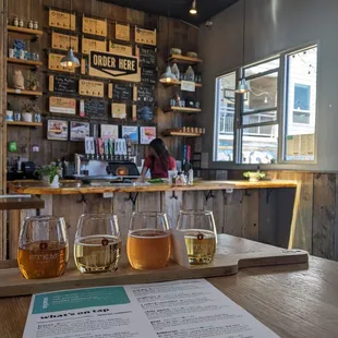 Flight (l to r) pommeau, banjo, lava flow, chile guava 5/14/22