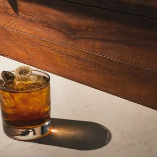 Sweater Weather - Brown Butter Rum, Amaro, Autumn Spices, Banana Leather