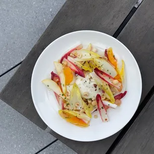Endive - asian pear, grapefruit, burrata, hazelnut, walnut vinaigrette