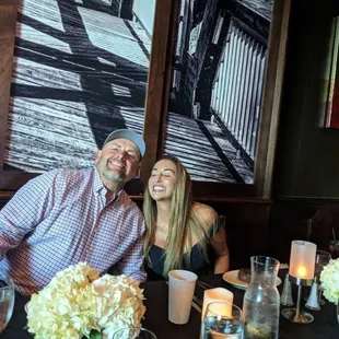 Centerpiece ; hydrangeas