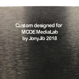 Improper letter spacing. If there was something wrong with my file I wish they would've told me.