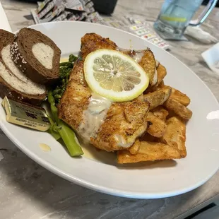 Pan Seared Cod Dinner