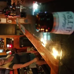 Sarah is such a fun bartender!