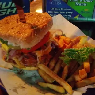 The Timmy Burger is delicious!