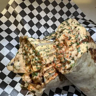 Surf &amp; Turf Burrito
