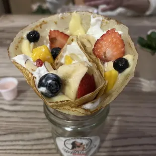 Fruit Bouquet Crepe