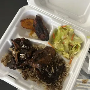 Foods great portions are horrible for $28 where's the food ? The plate looked like leftovers not a $28 dollar meal. Thanks a lot.