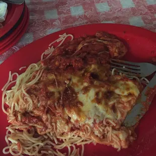 Chicken Parmesan to die for!