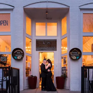 Engagement session at Old Town Albuquerque