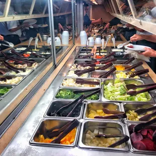 "Salad" part of the bar