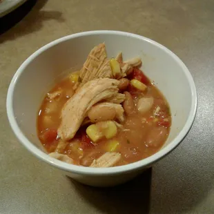 Chicken taco soup.