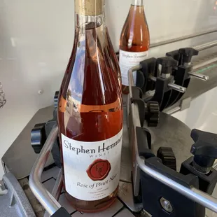 two bottles of wine