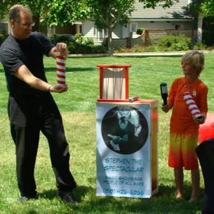 Birthday party in a a park in Santa Clarita