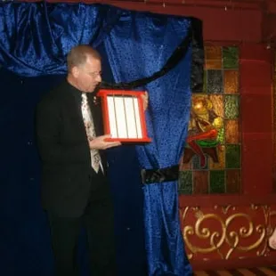 Private show at the Magic Castle.