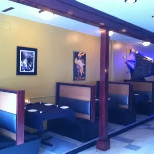 the interior of a restaurant