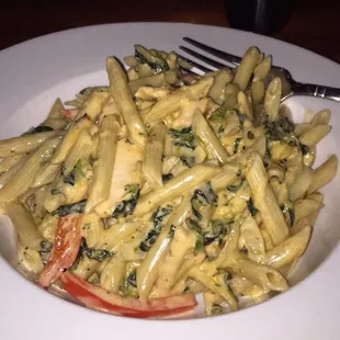 Chipotle chicken pasta