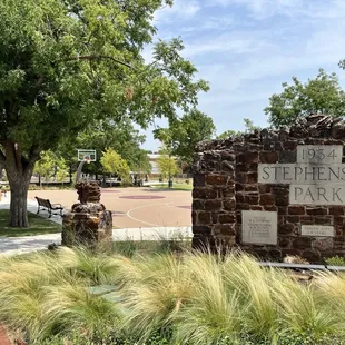 Entry and basketball court