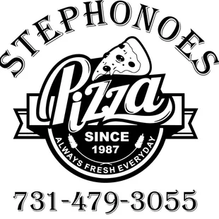Stephonoes Pizza Logo