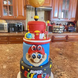 Super Mario odyssey cake!