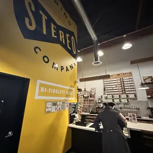 Where you order you beers or snacks