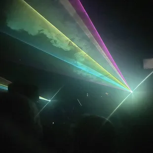 Lights photo during daft punk tribute show
