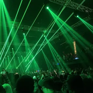 a crowd of people at a concert