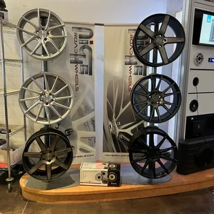 They have some really nice wheel options too