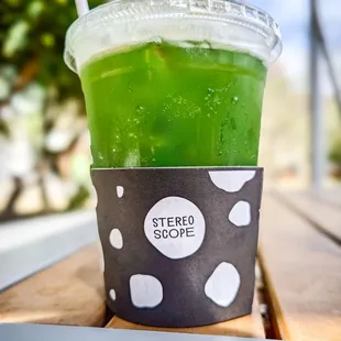 Matcha tonic