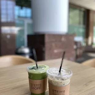 IG: @nom.noms.only | Matcha &amp; hojicha