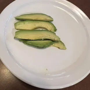 Side of avocado