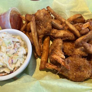 Shrimp Basket Lunch